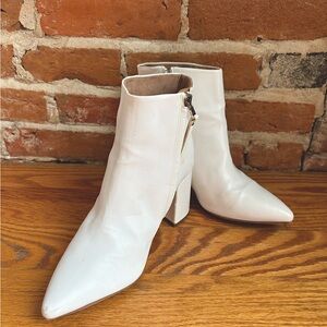 Circus by Sam Edelman White, Western Style Booties, size 8